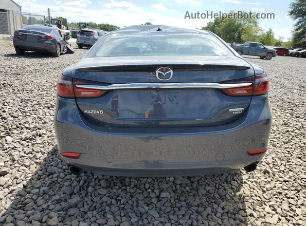 JM1GL1WY5M1606936 2021 MAZDA 6 Gray Widok z tyłu