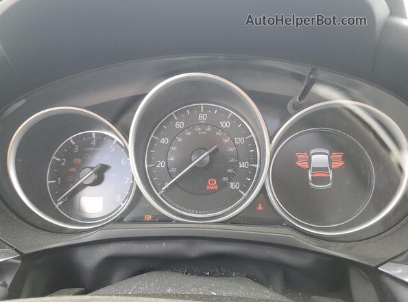 JM1GL1WY5M1606936 2021 MAZDA 6 Gray Widok zestawu wskaźników