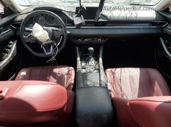 JM1GL1WY5M1606936 2021 MAZDA 6 Gray Widok deski rozdzielczej