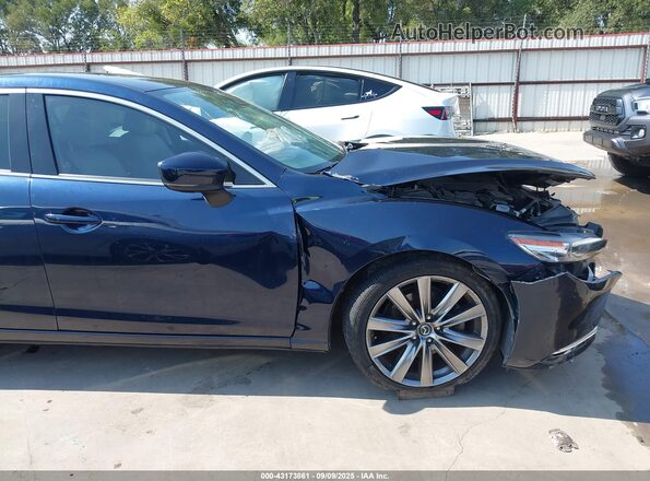 JM1GL1WY7K1507600 2019 MAZDA 6 Dark Blue სალონის 360-გრადუსიანი ხედი