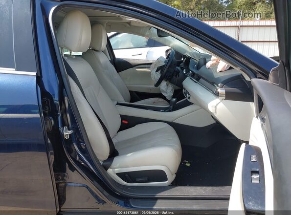 JM1GL1WY7K1507600 2019 MAZDA 6 Dark Blue წინა სალონის ხედი