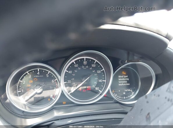 JM1GL1WY7K1507600 2019 MAZDA 6 Dark Blue უკანა სავარძლების ხედი