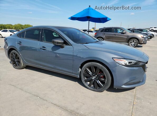 JM1GL1WY7M1602094 2021 MAZDA 6 Gray Front right