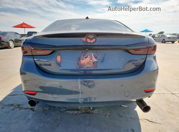 JM1GL1WY7M1602094 2021 MAZDA 6 Gray Rear view