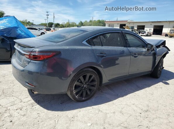 JM1GL1WY7M1617047 2021 MAZDA 6 Gray Задня права чверть
