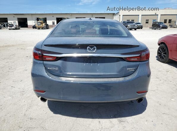 JM1GL1WY7M1617047 2021 MAZDA 6 Gray Вид ззаду