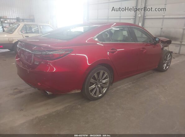 JM1GL1XY6J1303111 2018 MAZDA 6 Red 