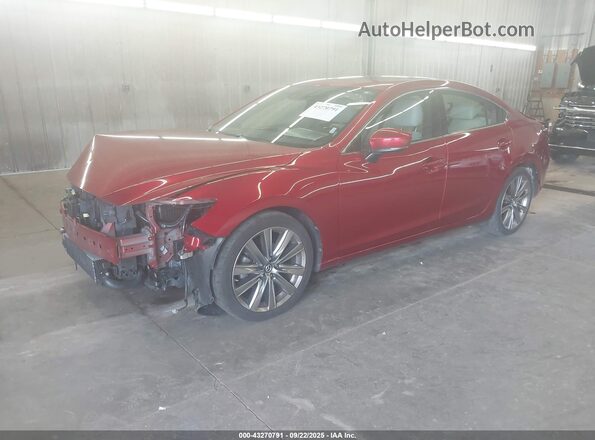 JM1GL1XY6J1303111 2018 MAZDA 6 Red 