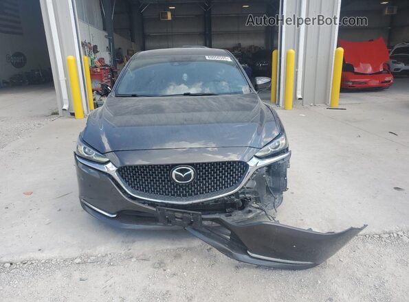 JM1GL1XY6L1517941 2020 MAZDA 6 Gray Вид спереду