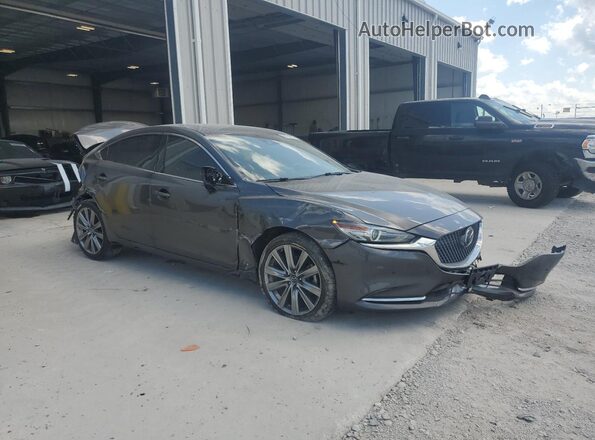 JM1GL1XY6L1517941 2020 MAZDA 6 Gray Передня права чверть