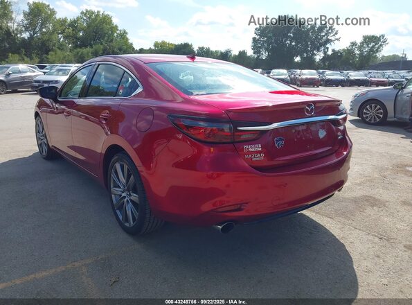 JM1GL1XY7L1511534 2020 MAZDA 6 Red უკანა მარცხენა