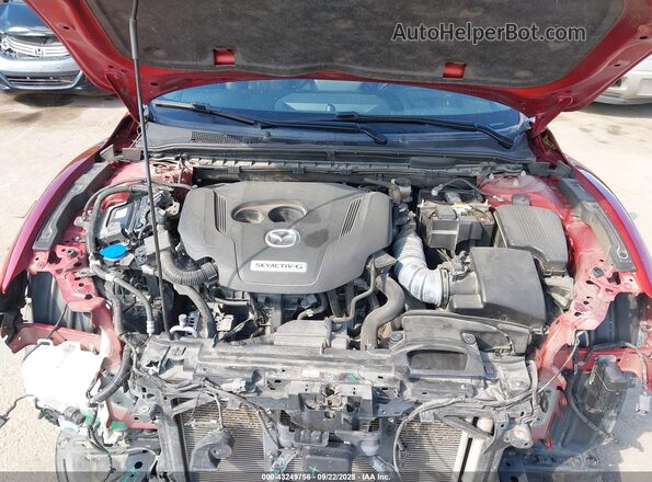 JM1GL1XY7L1511534 2020 MAZDA 6 Red უკანა ხედი