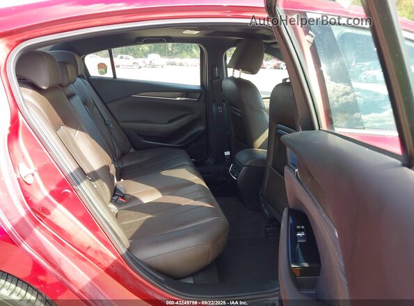JM1GL1XY7L1511534 2020 MAZDA 6 Red VIN კოდის სტიკერის ხედი