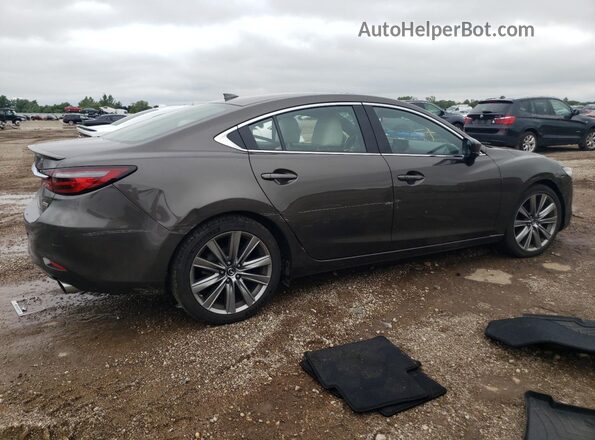 JM1GL1XY8J1329385 2018 MAZDA 6 Серый 