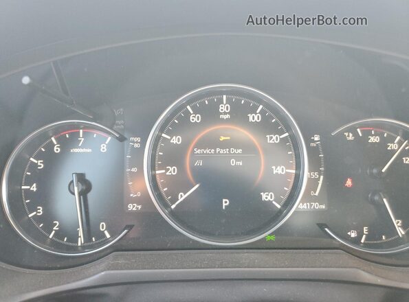 JM1GL1XY8L1513082 2020 MAZDA 6 Синий 