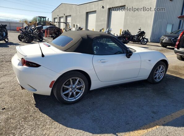 JM1NDAB70G0119378 2016 MAZDA MX-5 Белый Задняя правая четверть