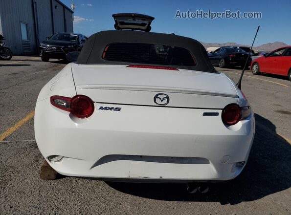 JM1NDAB70G0119378 2016 MAZDA MX-5 Белый Вид сзади