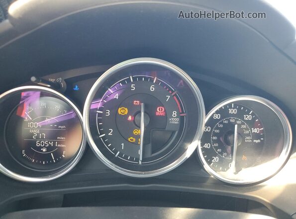 JM1NDAB70G0119378 2016 MAZDA MX-5 Белый Вид щитка приборов