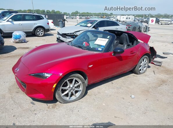 JM1NDAB7XH0123536 2017 MAZDA MX-5 MIATA Red Vista tres cuartos delantera izquierda