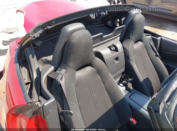 JM1NDAB7XH0123536 2017 MAZDA MX-5 MIATA Red Vista de la etiqueta del VIN