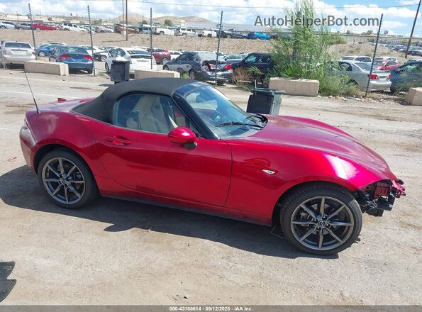 JM1NDAD72L0416014 2020 MAZDA MX-5 MIATA Red Widok wnętrza z tyłu