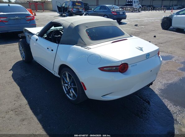 JM1NDAD75M0453897 2021 MAZDA MX-5 MIATA White უკანა მარცხენა