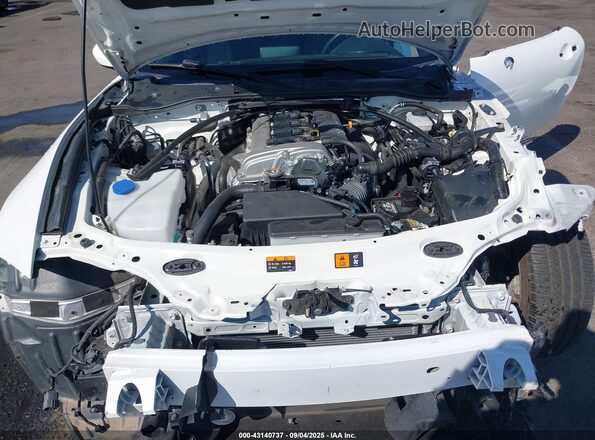 JM1NDAD75M0453897 2021 MAZDA MX-5 MIATA White უკანა ხედი