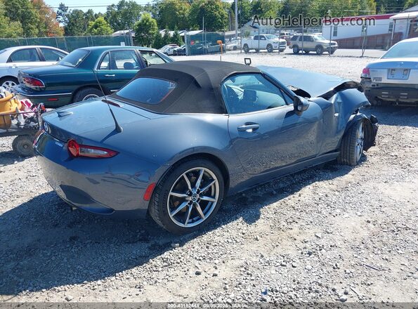 JM1NDAD76M0452760 2021 MAZDA MX-5 MIATA Синий Задняя правая четверть
