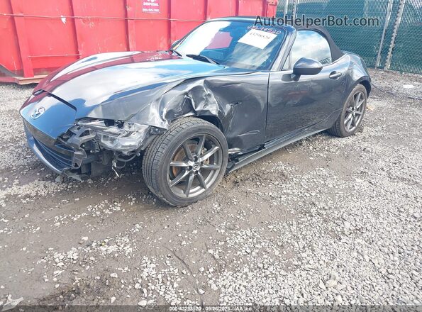 JM1NDAD79G0112376 2016 MAZDA MX-5 MIATA Gray Vista tres cuartos delantera izquierda