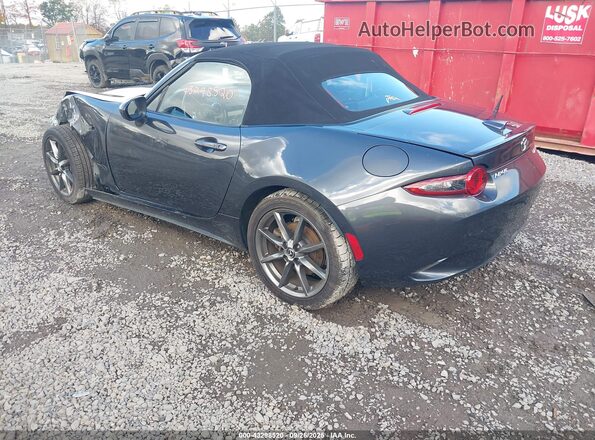 JM1NDAD79G0112376 2016 MAZDA MX-5 MIATA Gray Trasero izquierdo