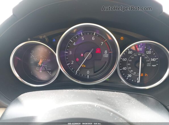 JM1NDAD79G0112376 2016 MAZDA MX-5 MIATA Gray Vista de los asientos traseros