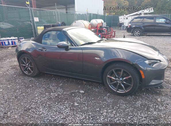 JM1NDAD79G0112376 2016 MAZDA MX-5 MIATA Gray Vista interior de 360 grados