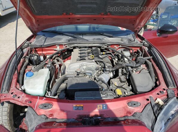 JM1NDAL77K0311548 2019 MAZDA MX-5 Burn Widok wnętrza z tyłu