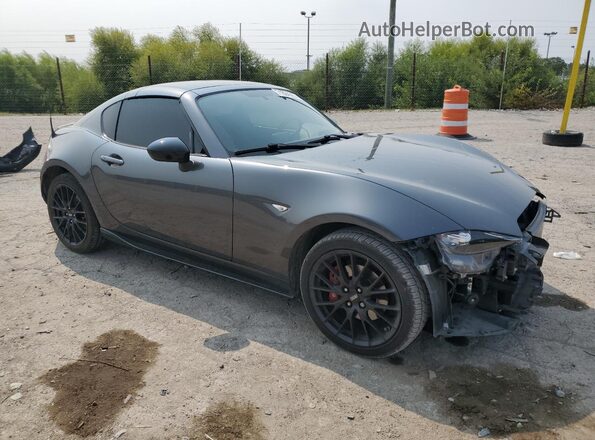 JM1NDAL79K0303399 2019 MAZDA MX-5 Charcoal Front right