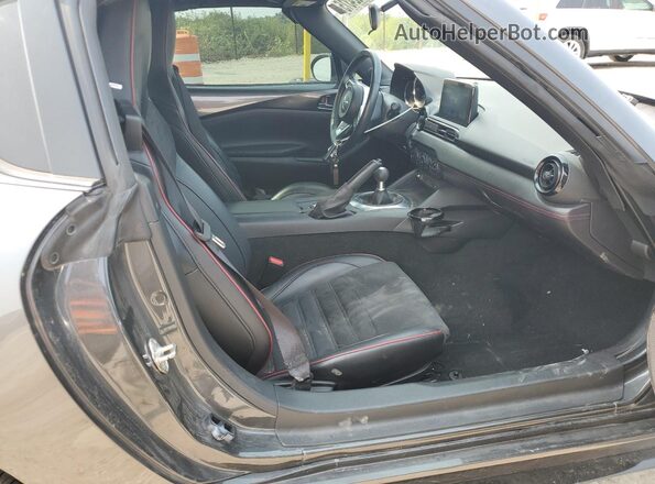 JM1NDAL79K0303399 2019 MAZDA MX-5 Charcoal Rear seats view