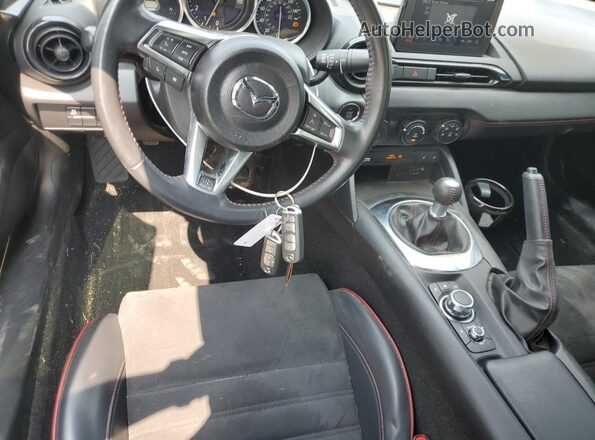 JM1NDAL79K0303399 2019 MAZDA MX-5 Charcoal Dashboard view