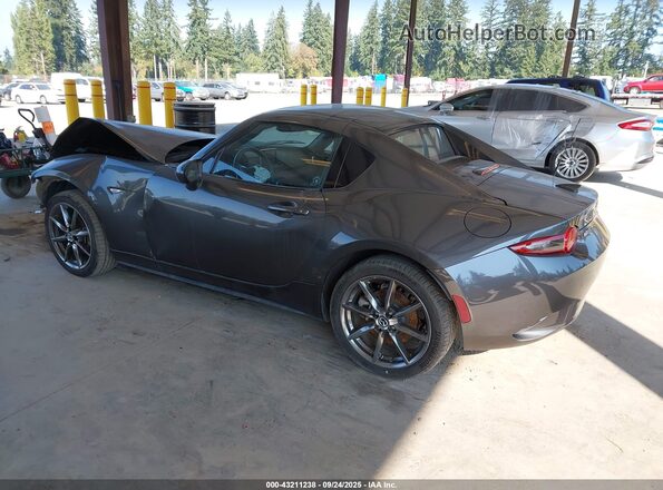 JM1NDAM75H0101134 2017 MAZDA MX-5 MIATA RF Gray Rear left
