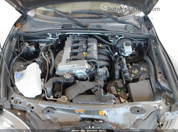 JM1NDAM75H0101134 2017 MAZDA MX-5 MIATA RF Gray Rear view