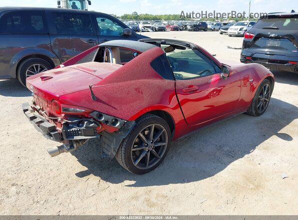 JM1NDAM75K0307156 2019 MAZDA MX-5 MIATA RF Red Tył prawy