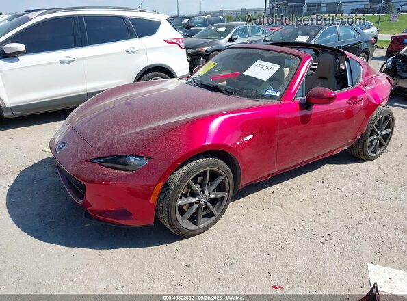 JM1NDAM75K0307156 2019 MAZDA MX-5 MIATA RF Red Przód lewy