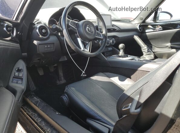 JM1NDAM76N0503031 2022 MAZDA MX-5 Black Առջևի վահանակի տեսք