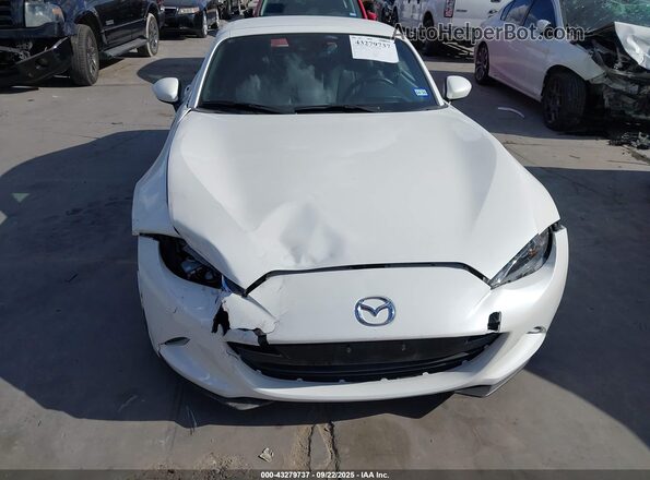 JM1NDAM77P0550460 2023 MAZDA MX-5 MIATA RF Белый Вид спереди