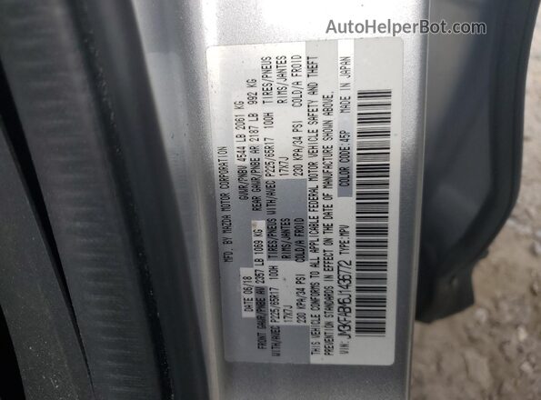 JM3KFABM6J1436772 2018 MAZDA CX-5 Серебряный 