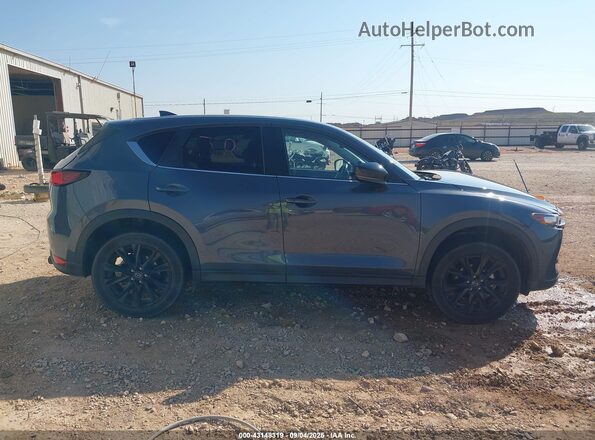 JM3KFACM6M0380700 2021 MAZDA CX-5 Gray Rear interior view