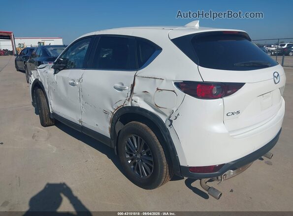 JM3KFACM7M0417091 2021 MAZDA CX-5 White Задня ліва чверть