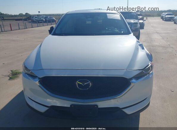 JM3KFACM7M0417091 2021 MAZDA CX-5 White Вид щитка приладів