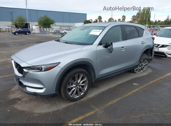 JM3KFADMXM1319049 2021 MAZDA CX-5 Silver წინა მარცხენა ხედი სამი მეოთხედიდან