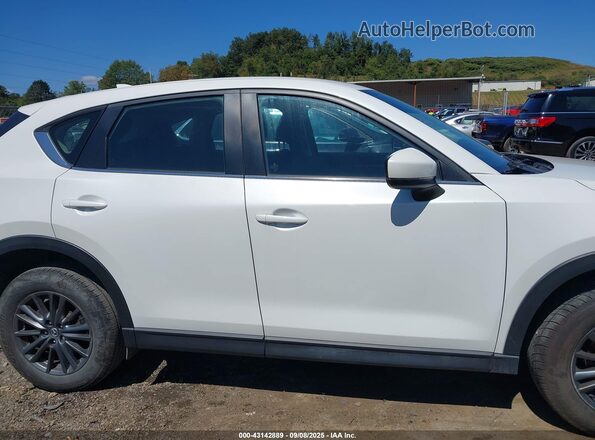 JM3KFBBM4M0325329 2021 MAZDA CX-5 White Widok wnętrza 360 stopni