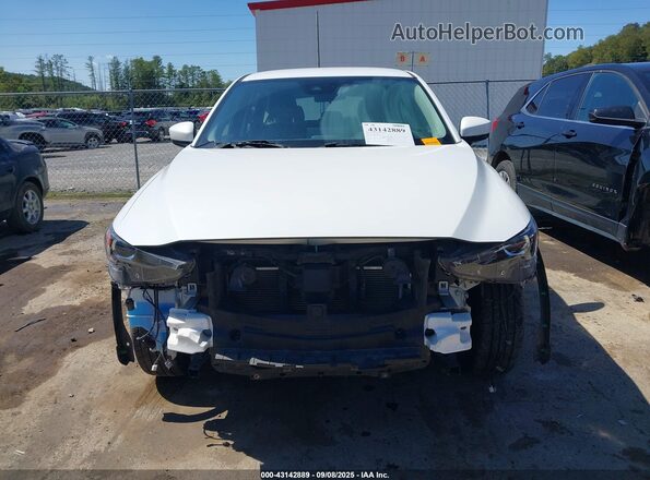 JM3KFBBM4M0325329 2021 MAZDA CX-5 White Widok wnętrza z tyłu