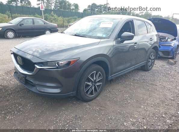 JM3KFBCM3J0446055 2018 MAZDA CX-5  წინა მარცხენა ხედი სამი მეოთხედიდან